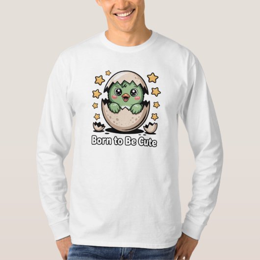 生まれつきかわいい Tシャツ (正面)