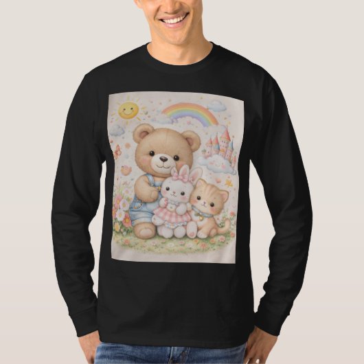 生まれつきかわいい Tシャツ (正面)