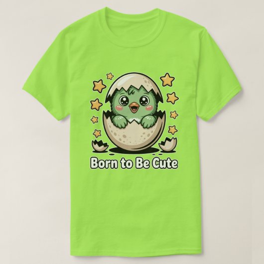 生まれつきかわいい Tシャツ (デザイン正面)