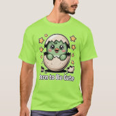 生まれつきかわいい Tシャツ (正面)