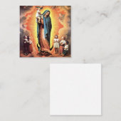 生まれつきのグアダルーペの女神 スクエア名刺 (正面/裏面)