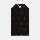 生まれつきのボールハンドラー バスケットボールテーマパーティー ギフトタグ (裏面)