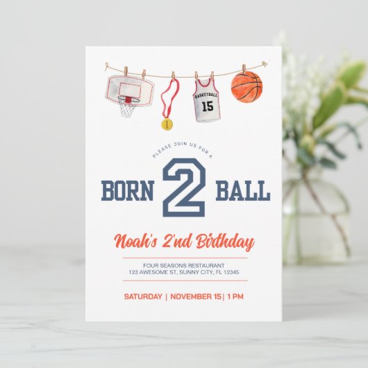 生まれつきのボール 招待状 (スタンド正面)