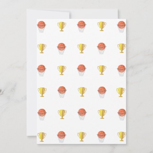 生まれつきのボール 招待状 (裏面)