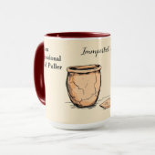 生まれつきの庭師 植物画 ギフト マグカップ (正面左)