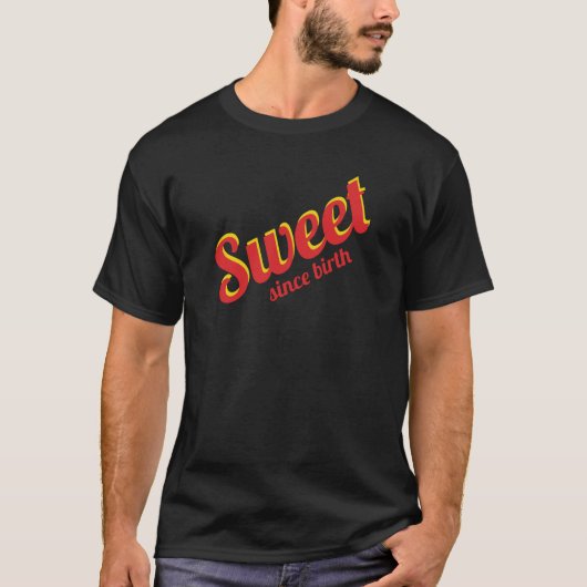 生まれつきの甘えん坊 Tシャツ (正面)