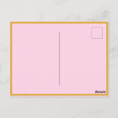 生まれつきの生意気さ ユーモア 笑い 態度 ポストカード (裏面)