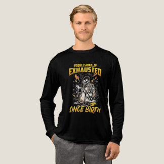 生まれつきプロフェッショナルに疲れ果ててる トライブレンドＴシャツ