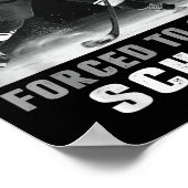 生まれつきホッケーをするために学校に行かざるを得ない ポスター (角)