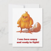 生まれつき戦う者 ノートカード (正面)