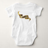 生まれつき王様のようなプリンス ベビーボディスーツ (裏面)