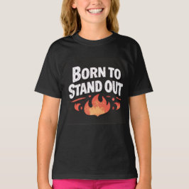 生まれつき目立つ子供用グラフィックバースデーTシャツ Tシャツ