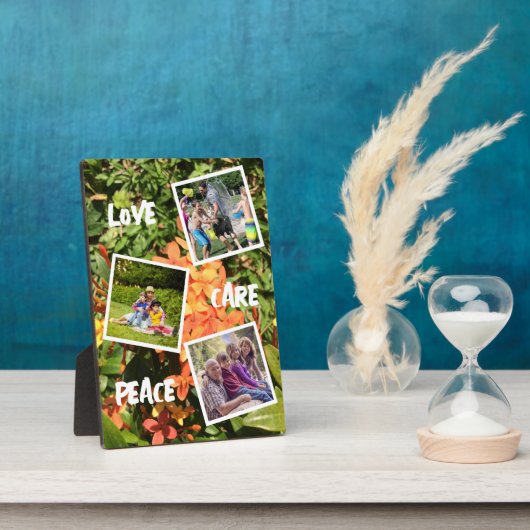 生まれつき美しい家族である フォトプラーク (側面)