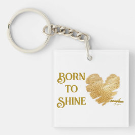生まれつき輝く アクリル キーチェーン