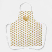 生まれつき輝く ホワイトゴールド エプロン (正面)