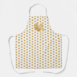 生まれつき輝く ホワイトゴールド エプロン