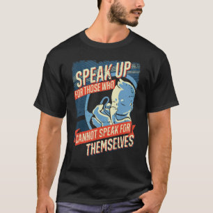 生まれていない命を守る 反中絶 Tシャツ