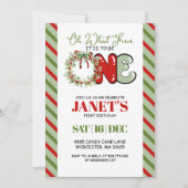 生まれて一年目のワクワク 招待状 (正面)