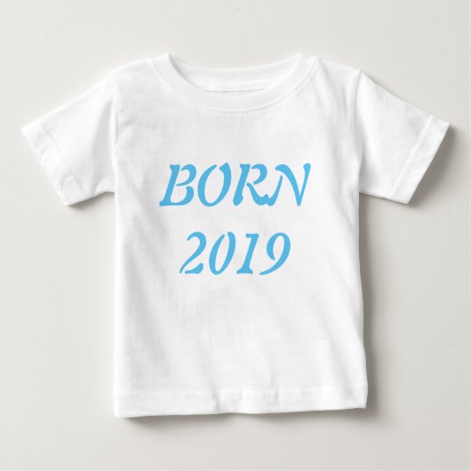 生まれて下さい2019年に' ベビーTシャツ (正面)