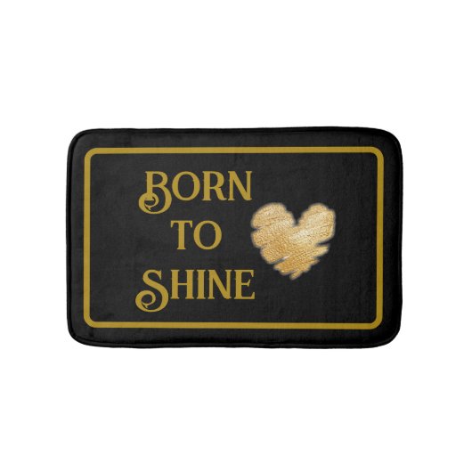 生まれながらにして輝くバスマット バスマット (正面)