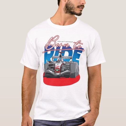 生まれながらのライダー Tシャツ (正面)