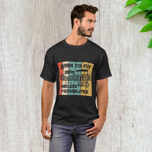 生まれながら飛ぶ Tシャツ