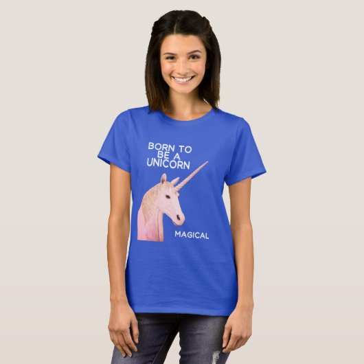 生まれの頭と魔法 Tシャツ (正面フル)