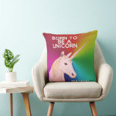 生まれの頭に魔法の虹 クッション (椅子)