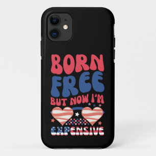 生まれは自由だけど今は高価 Funny 7月4日 iPhone 11 ケース