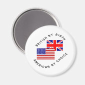 生まれは英国、魂はアメリカ人 マグネット (正面/裏面)