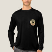 生まれへ転が-Rev機械のヴィンテージオートバイ トライブレンドTシャツ (正面)