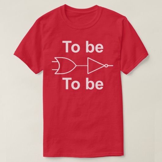 生まれるか生まれないか Tシャツ (デザイン正面)