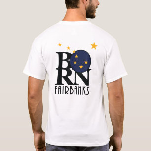 生まれるフェアバンクスアラスカ Tシャツ