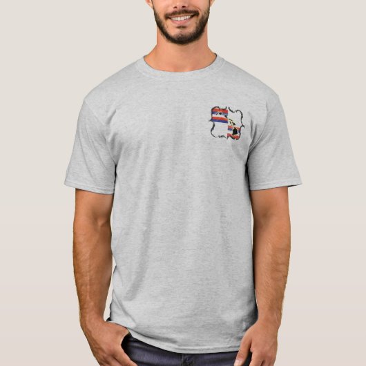 生まれる及び上がるハワイ Tシャツ (正面)
