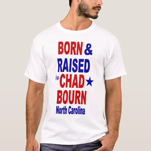 生まれる及び上がるChadbourn Tシャツ (正面)