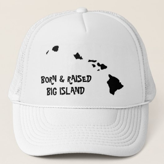 生まれる及び上げられた大きい島 キャップ (正面)