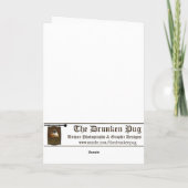 生まれる美しいバレンタインデーカード シーズンカード (裏面)