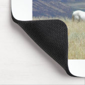 生まれる自由な野生のムスタングの馬 マウスパッド (コーナー)