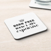 生まれる自由。 今度は私は高いです コースター (左側)