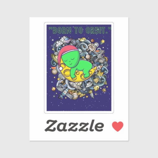 生まれエイリアン シール (シート)