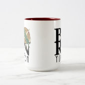 生まれオクラホマ州ユーコン ツートーンマグカップ (中央)