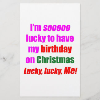 生まれクリスマス