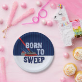'生まれスイープ' ペーパープレート (パーティー)