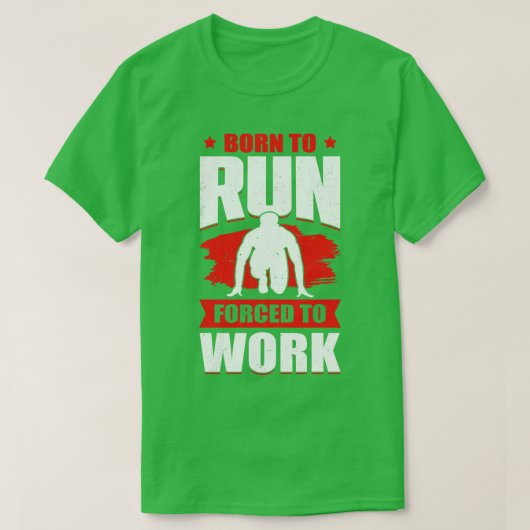 生まれスプリントレースナのギフトを働かせるために Tシャツ (デザイン正面)