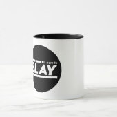 生まれスレータイポグラフィ マグカップ (中央)