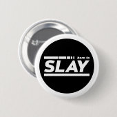 生まれスレータイポグラフィ 缶バッジ (正面&裏面)