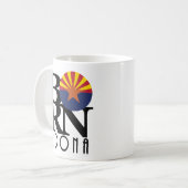 生まれセドナアリゾナ11oz コーヒーマグカップ (正面左)
