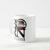 生まれタホシティカリフォルニア11oz コーヒーマグカップ (正面左)