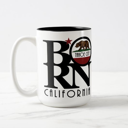 生まれタホシティカリフォルニア15oz ツートーンマグカップ (左)