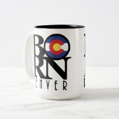 生まれデンバーコロラ15oz ツートーンマグカップ (正面左)